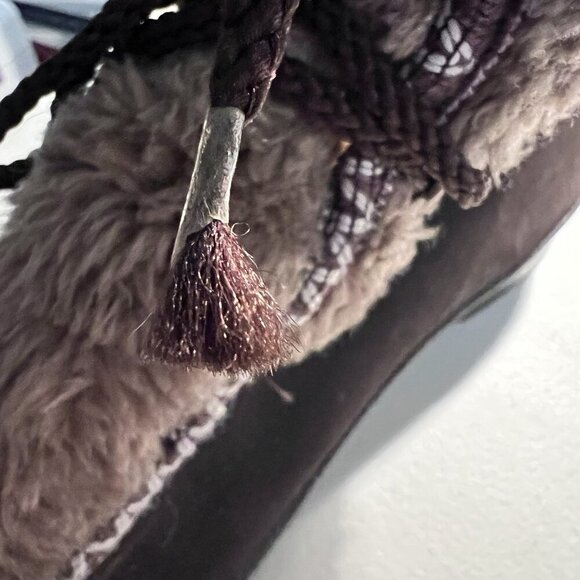 Snowland Boots Womens‎ Size 9 Sherpa Fur All Over & Inside Vintage Ski Fashion - Picture 11 of 11
